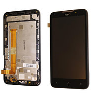 Дисплей для HTC Desire 516 Dual Sim в сборе с тачскрином (черный, в раме) LCD