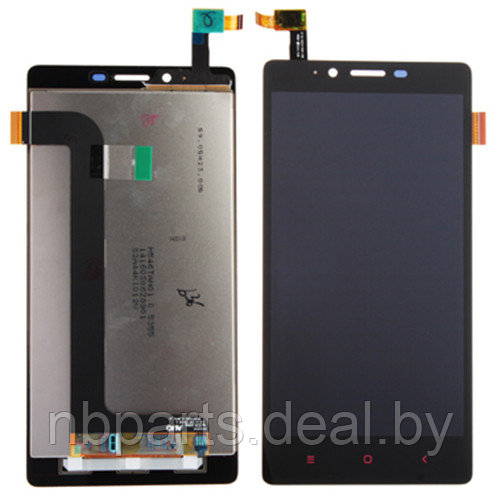 LCD дисплей для Xiaomi Redmi Note 1 в сборе с тачскрином (черный) LCD - фото 1 - id-p146720034