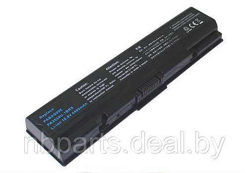 Аккумулятор (батарея) для ноутбука Toshiba Satellite A300 A200 10.8V 4400mAh PA3534U - фото 1 - id-p200819346