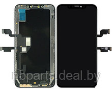 Дисплей для iPhone XS с тачскрином, (OLED) черный LCD