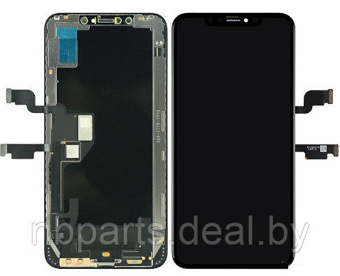 Дисплей для iPhone XS с тачскрином, (OLED) черный LCD - фото 1 - id-p146720021
