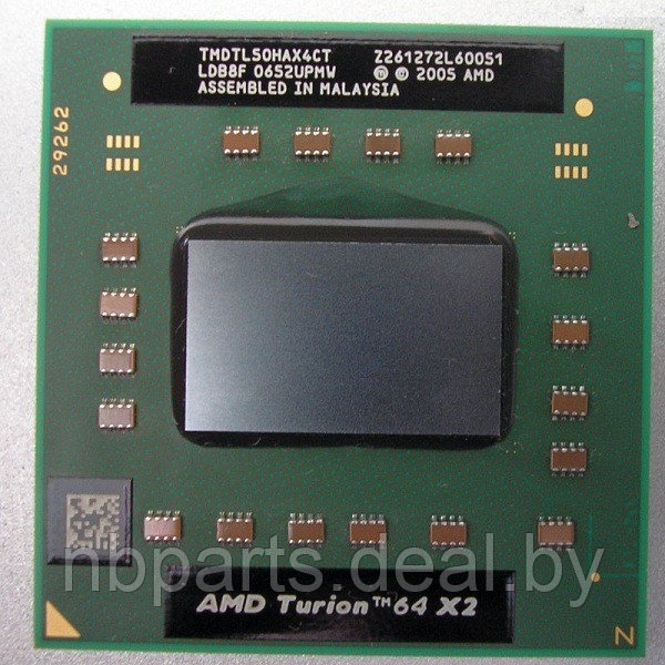 Процессор Turion 64 X2 TMDTL50HAX4CT - фото 1 - id-p111778137