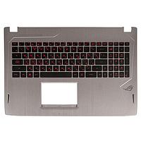 Верхняя часть корпуса (Palmrest) Asus ROG Strix GL502, серый, 90NB0DD6-R31RU0