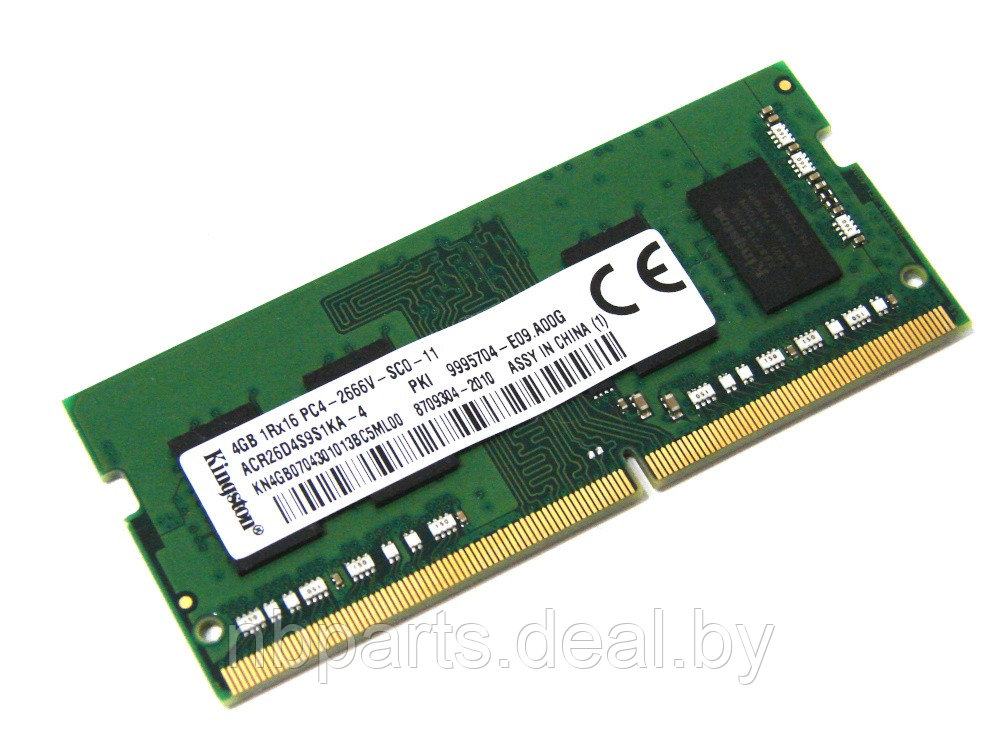 Оперативная память SO-DDR4 4Gb PC4-21300 Kingston ACR26D4S9S1KA-4 - фото 1 - id-p194502259