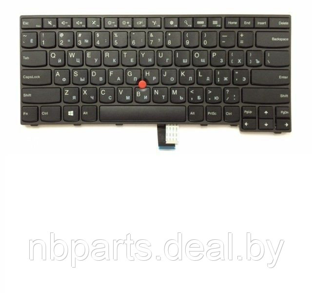 Клавиатура для ноутбука Lenovo ThinkPad Edge E450, чёраня, с рамкой, RU - фото 1 - id-p111763478