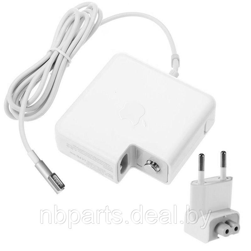 Блок питания (зарядное устройство) для ноутбука Apple 60W, 16.5V 3.65A, Magsafe 1, A1344, оригинал с - фото 1 - id-p111763489