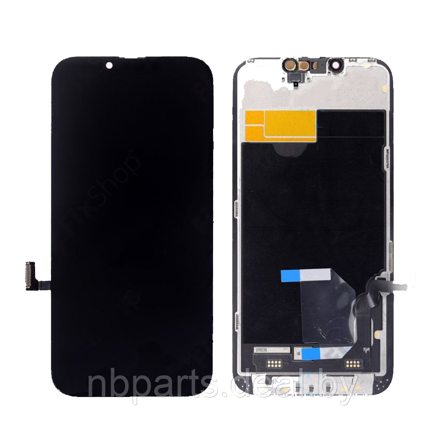 Дисплей для iPhone 13 с тачскрином, (Oled) черный LCD - фото 1 - id-p194502380