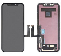 Дисплей для iPhone XR с тачскрином, (Incell RJ) черный LCD