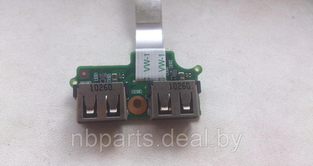 Разъем Double USB для ноутбука HP 620 625 б/у - фото 1 - id-p111769373