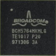 Broadcom BCM5764MKMLG BCM5764MKMLG, сетевой контроллер для ноутбука, корпус QFN-68