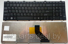 Клавиатура для ноутбука Fujitsu LifeBook AH530, чёрная, маленький Enter, RU