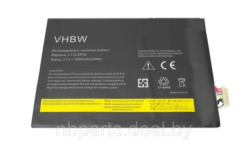 Аккумулятор (батарея) для ноутбука Lenovo IdeaPad S6000 A1000 3.7V 6340mAh L11C2P32 - фото 1 - id-p111774529