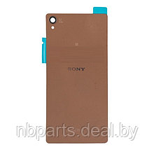 Задняя крышка Sony Xperia Z3 (золотая)