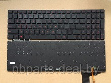 Клавиатура для ноутбука ASUS ROG G551 N551 N751, чёрная, с подсветкой, RU