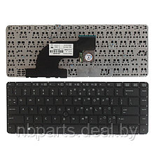 Клавиатура для ноутбука HP Probook 640 G1, 645 G1, чёрная, Trackpoint, маленький Enter, RU