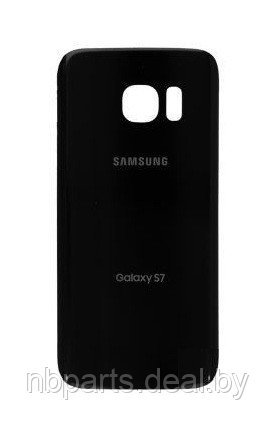 Задняя крышка Samsung Galaxy S7 G930/G930F (Черная) Оригинал - фото 1 - id-p111770731
