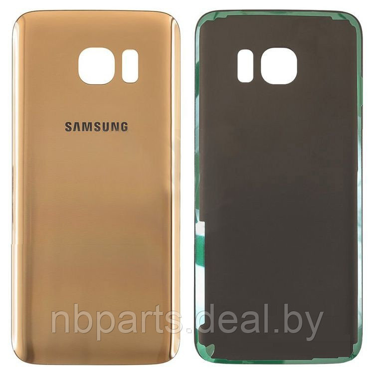 Задняя крышка Samsung Galaxy S7 Edge G935/G935F (золотая) - фото 1 - id-p111770733