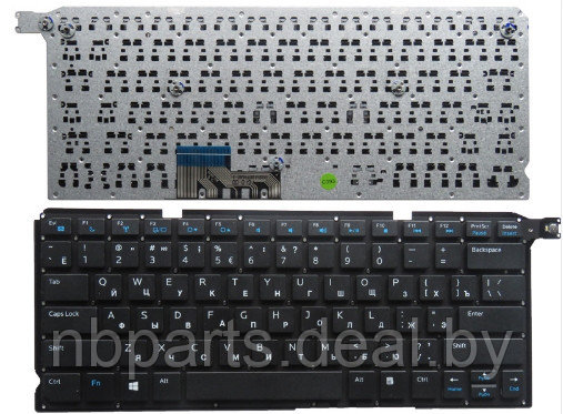 Клавиатура для ноутбука Dell Vostro 14-5480, чёрная, RU