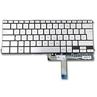 Клавиатура для ноутбука ASUS ZenBook UX490, серебро, с подсветкой RU