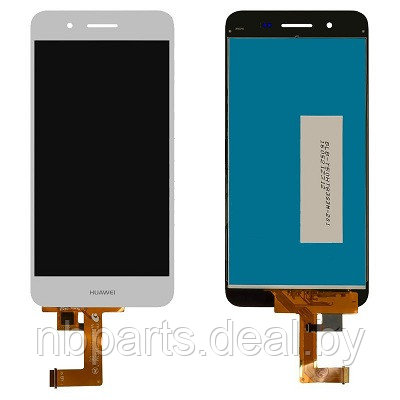 LCD дисплей для Huawei GR3/Enjoy 5S с тачскрином (белый) LCD - фото 1 - id-p111770888