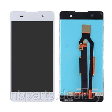 LCD дисплей для Sony Xperia E5 с тачскрином (белый) LCD - фото 1 - id-p111770905