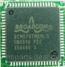Broadcom BCM5787MKMLG BCM5787(BCM5787MKMLG), сетевой контроллер для ноутбука, корпус QFN-56