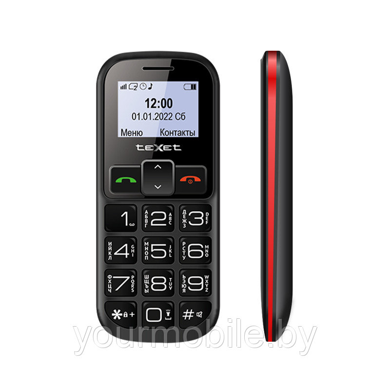 Мобильный телефон Texet TM-B322 (с кнопкой sos) - фото 2 - id-p215046302