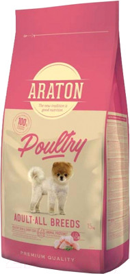 Сухой корм для собак Araton Adult Poultry / ART45636 - фото 1 - id-p215047431