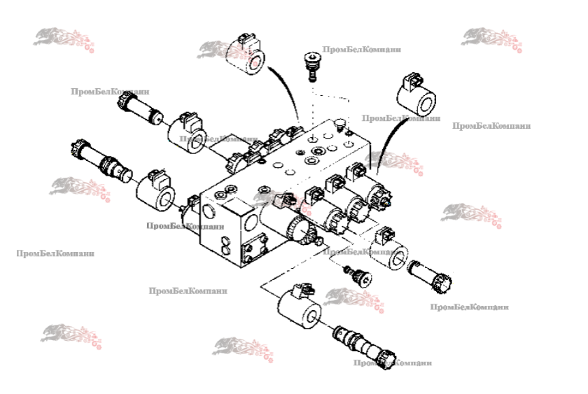 Гидрораспределитель золотниковый STILL AV 6147 1 (0009442279) для ричтрака Still FM-X 17