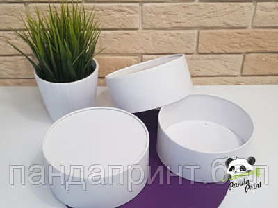 Упаковка "Шайба" D145, белая