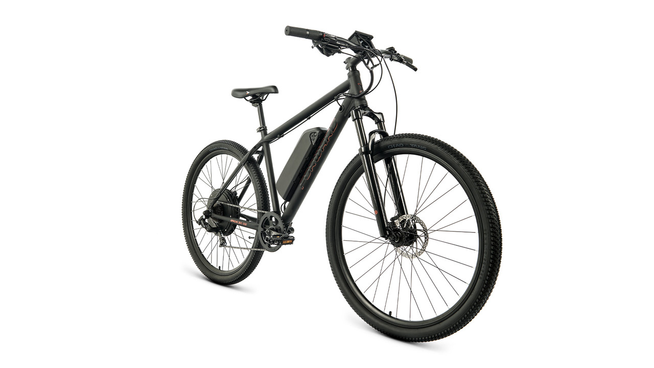 Электровелосипед FORWARD APACHE 29 E-500 черный матовый/черный - фото 2 - id-p215051546