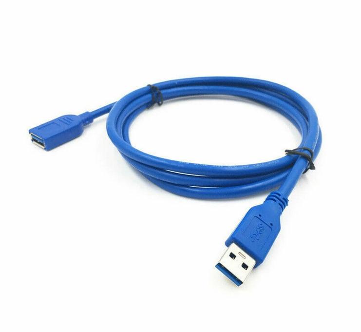 Удлинитель USB 3.0 1.8м - Smartbuy K-870-100, синий