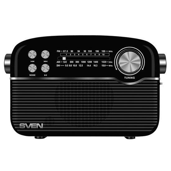 Радиоприемник SVEN SRP-500 (черный) - фото 2 - id-p215052603