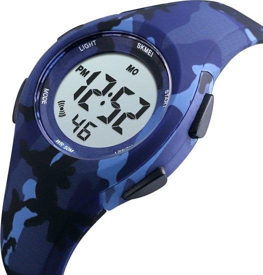 Наручные часы Skmei 1459 (синий камуфляж) - фото 2 - id-p215053024