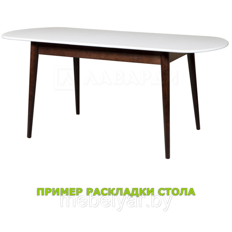 Стол обеденный «Эней» Мебель Класс раздвижной дуб тёмный - фото 2 - id-p215054043