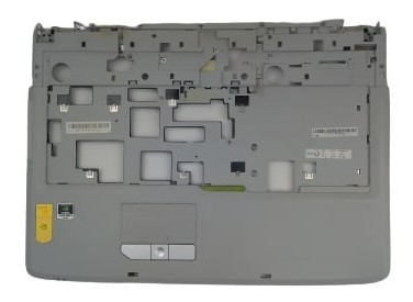 Верхняя часть корпуса (Palmrest) Acer Aspire 7520 с тачпадом, серый (с разбора) - фото 1 - id-p214823998