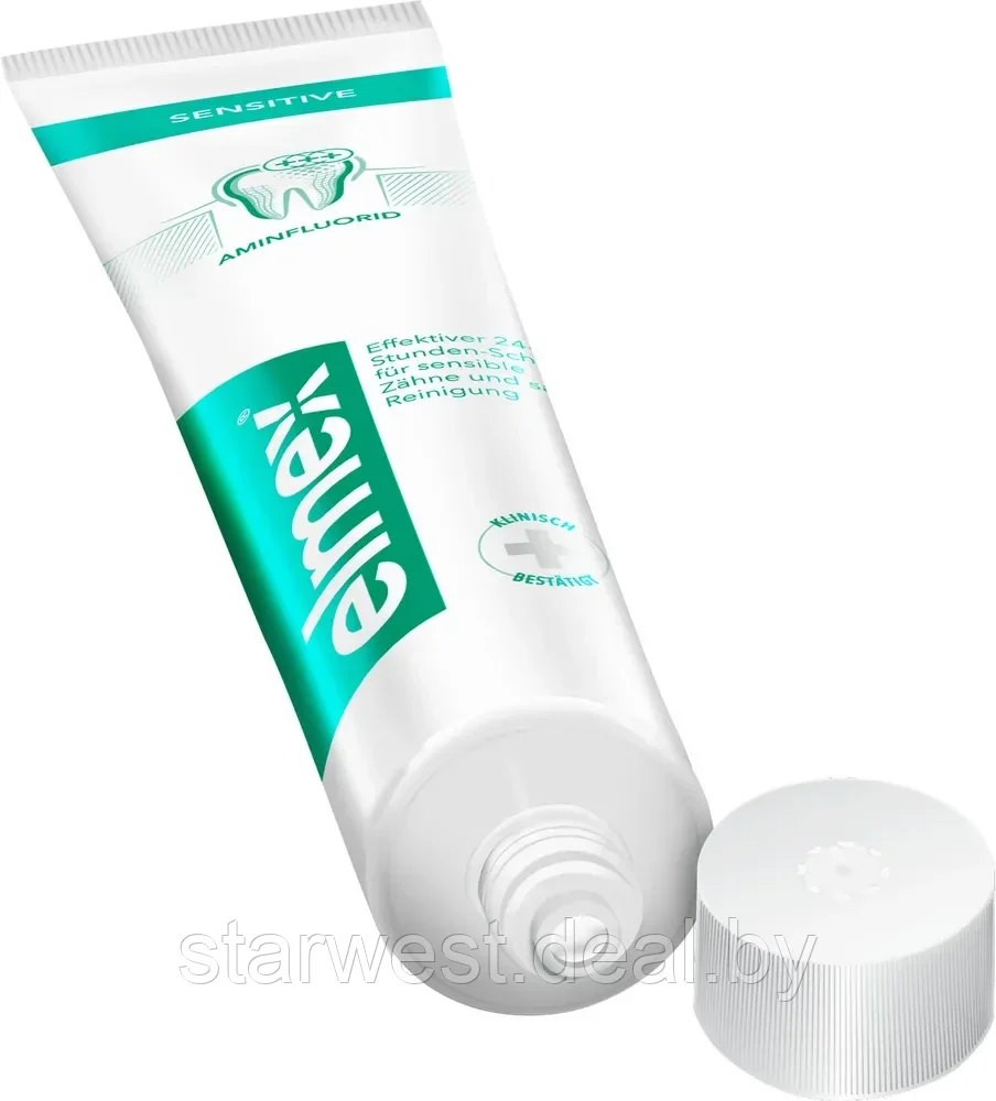 Elmex Sensitive 75 мл Зубная паста для чувствительных зубов, эмали и десен для ежедневного применения - фото 5 - id-p173638812