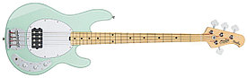 Бас-гитара Sterling By Music Man SUB RAY4 Mint Green