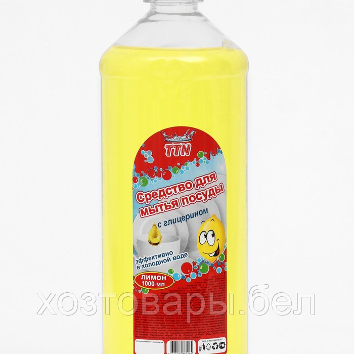 Средство для мытья посуды TITAN "Лимон", c глицерином, 1 л - фото 2 - id-p215054136