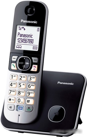 Радиотелефон Panasonic KX-TG6811RUB - фото 2 - id-p215058203