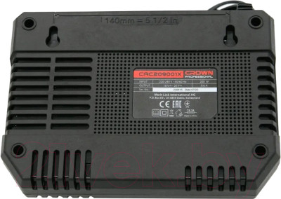 Зарядное устройство для электроинструмента CROWN CAC209001X - фото 3 - id-p215058670
