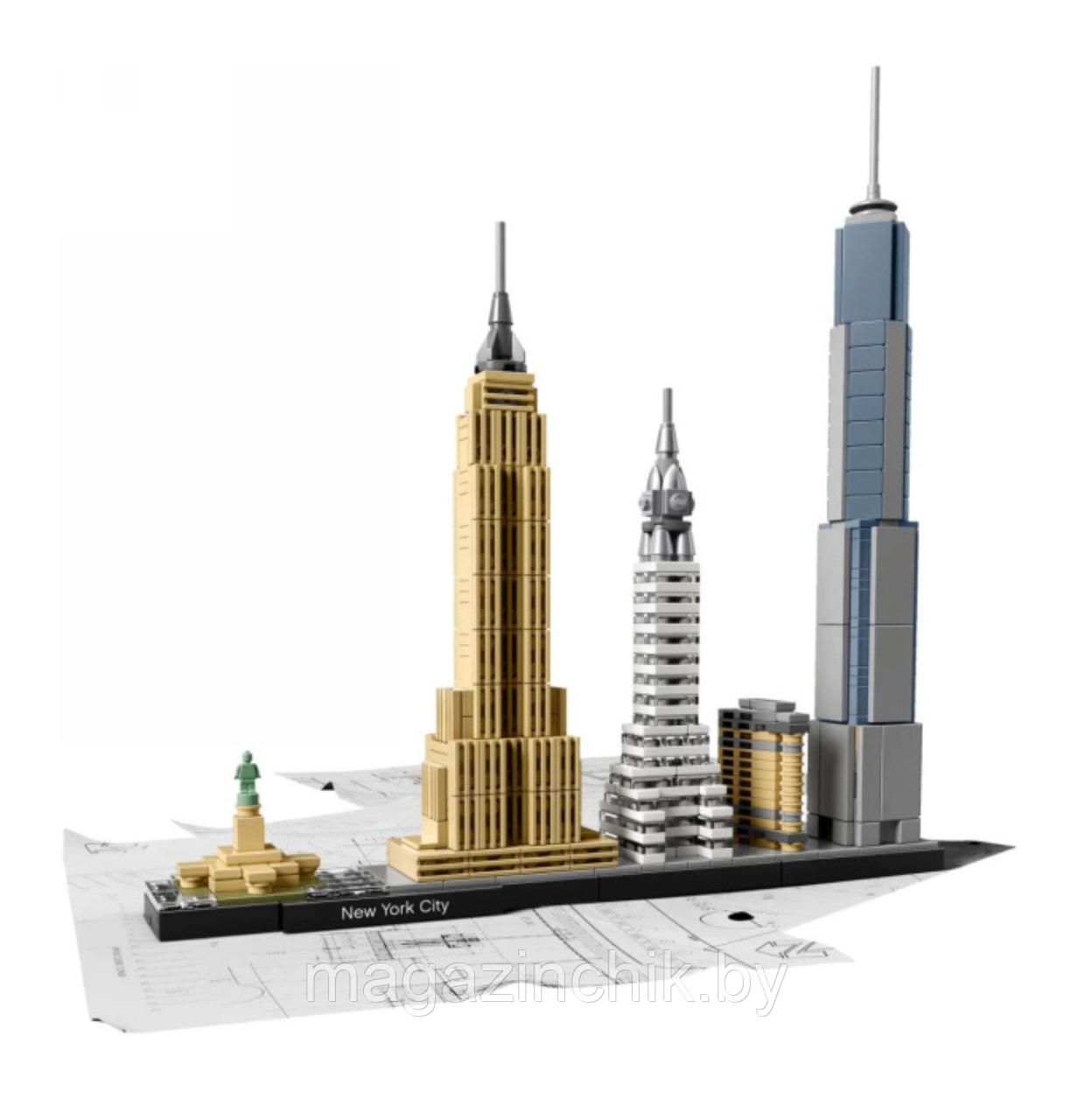 Конструктор Нью-Йорк King 20028, 598 дет., Архитектура аналог Лего - фото 2 - id-p215060635