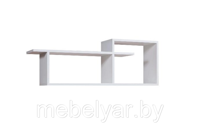 Полка «Имидж-1» Мебель Класс  Белый