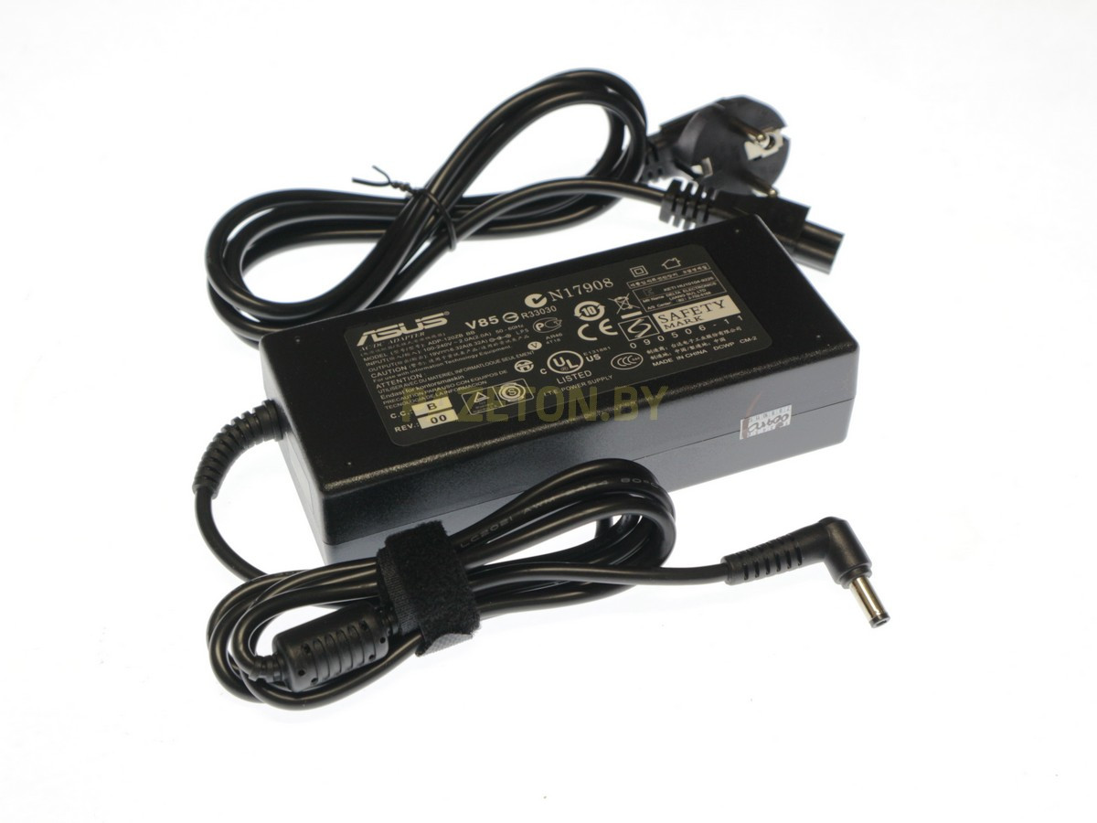 Зарядное устройство для ноутбука Asus K73J K73T K93 K93S 5.5x2.5 120w 19v 6,3a с силовым кабелем - фото 2 - id-p174051378
