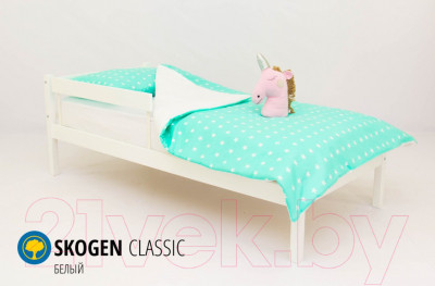 Односпальная кровать детская Бельмарко Skogen classic / 575 - фото 3 - id-p215063552