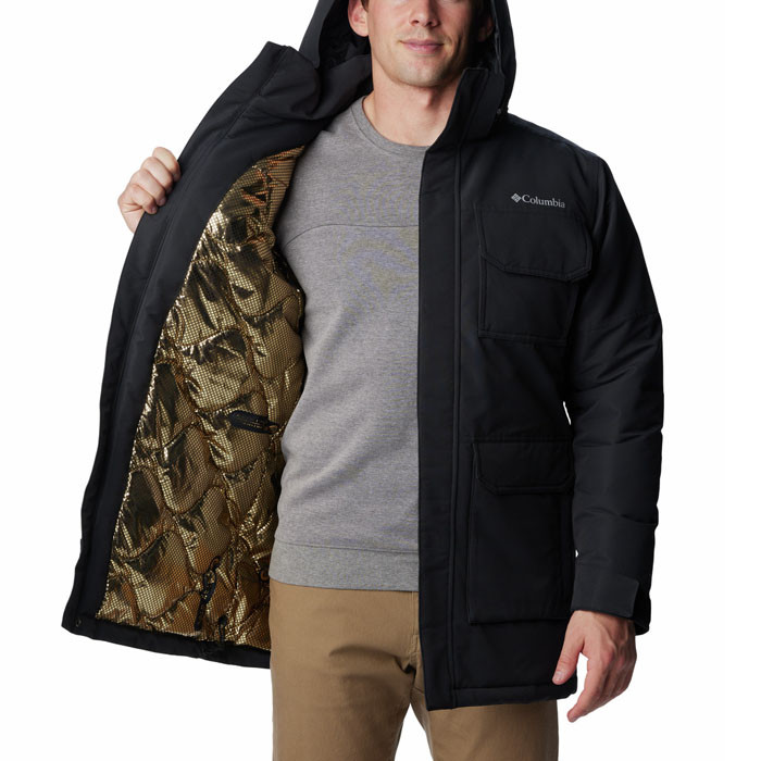 Куртка утепленная мужская COLUMBIA LANDROARMER PARKA черный 2051051-010 - фото 3 - id-p215064637