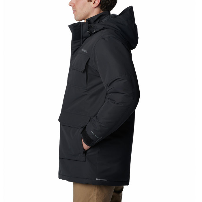 Куртка утепленная мужская COLUMBIA LANDROARMER PARKA черный 2051051-010 - фото 4 - id-p215064637