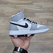 Кроссовки Air Jordan 1 High Light Smoke Grey, фото 2