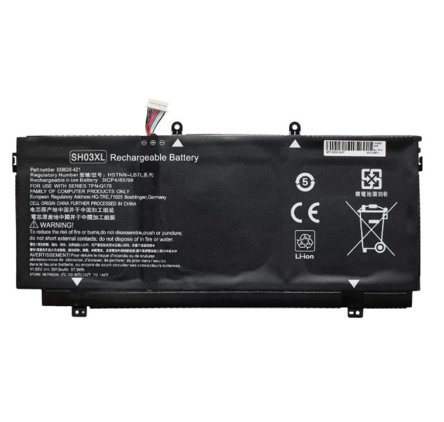 Аккумуляторная батарея SH03XL для ноутбука HP Spectre X360 13-AC000, 13-AC000ng, 13-AC001ng - фото 1 - id-p215068995