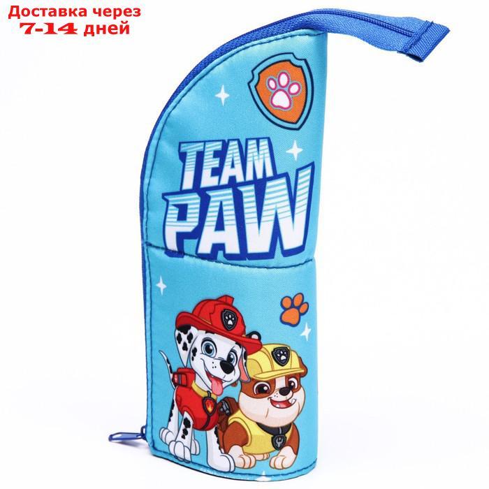 Пенал мягкий тубус-подставка 85*210 ПМО 12-20 Щенячий патруль "Team paw", - фото 4 - id-p215043006